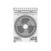 Firefly 12” Oscillating 3-Speed Fan with 12 LED Desk Lamp and USB Mobile Phone Charger | Firefly by KHM Megatools Corp.